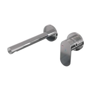 Brauer Edition 5-CE-004-S3-65 concealed basin mixer with straight spout and rosettes model C1 chrome