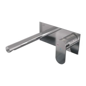 Brauer Edition 5-CE-004-S3 concealed basin mixer with straight spout and cover plate model C1 chrome