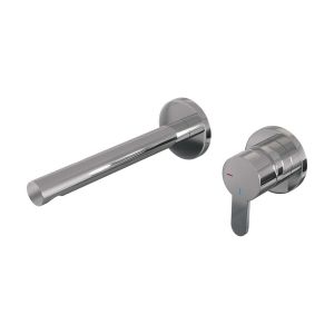 Brauer Edition 5-CE-004-S4-65 concealed basin mixer with straight spout and rosettes model D1 chrome