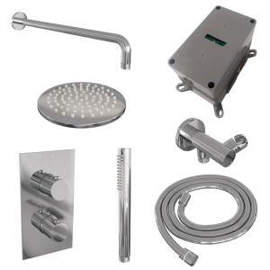 Brauer Edition 5-CE-050 thermostatic concealed rain shower 3-way diverter SET 27 chrome