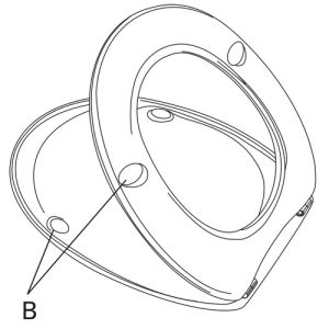 Villeroy en Boch Grangracia 88220161 set verstelbare scharnieren chroom