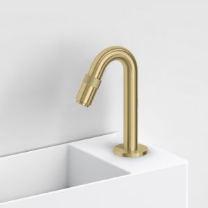 Clou Freddo 9 CL/06.03013.82 Handwaschbeckenarmatur stehend gold gebürstet PVD