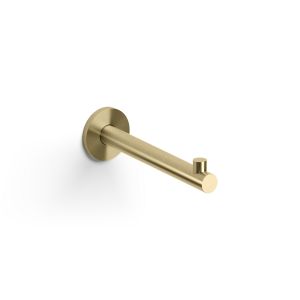 Clou Kaldur CL/09.05031.82 toilet roll holder without flap gold brushed PVD