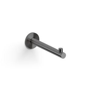 Clou Kaldur CL/09.05031.84 toilet roll holder without flap gunmetal brushed PVD
