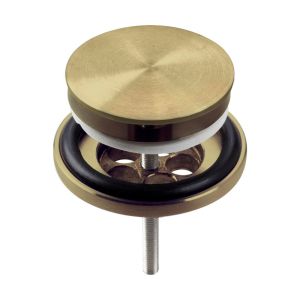 Clou Mini Wash Me CL/06.51022.82 Stecker mit Deckel gold gebürstet PVD