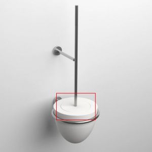 Clou Slim CL10549000 siliconen deksel t.b.v. Slim toiletborstel