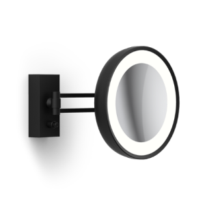 Decor Walther 0123860 BS 36 LED Kosmetikspiegel 7x mattschwarz