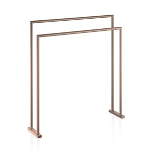 Decor Walther 0503515 HT 5 standing towel holder matt copper PVD