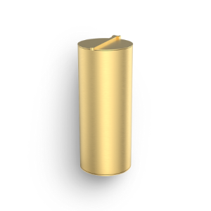 Decor Walther 0615182 BIN 4 Abfalleimer mit Deckel matt gold