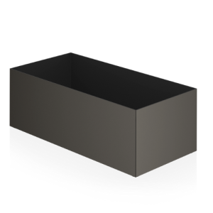 Decor Walther 0828866 DW 361 multi box zonder deksel mat donker metaal