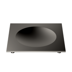 Decor Walther 0837266 DW 351 soap dish matte dark metal