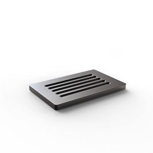 Decor Walther 0859458 DW 900 Seifenhalter schwarz chrom poliert PVD