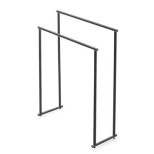 Decor Walther Bar 0509266 BAR HT towel stand matte dark metal