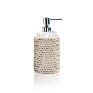 Decor Walther Korb 0939291 Korb SSP 3 Seifenspender helles Rattan