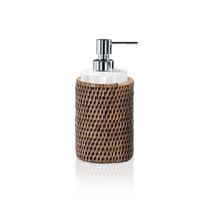 Decor Walther Korb 0939292 Korb SSP 3 Seifenspender Rattan dunkel