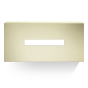 Decor Walther Bloque/ Corner 0830482 KB 82 Papiertuchbox matt gold