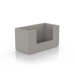 Decor Walther Brownie 0936949 Brownie PTB-Halter für Gästehandtücher Kunstleder taupe