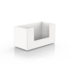 Decor Walther Brownie 0936950 Brownie PTB-Halter für Gästehandtücher Kunstleder matt weiß