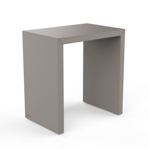 Decor Walther Brownie 0942949 BROWNIE SIDE stool faux leather taupe