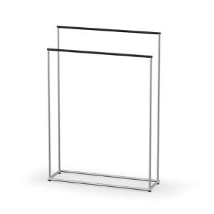 Decor Walther Mikado Tec 0523078 MK TEC HT towel stand brushed stainless steel/matt black