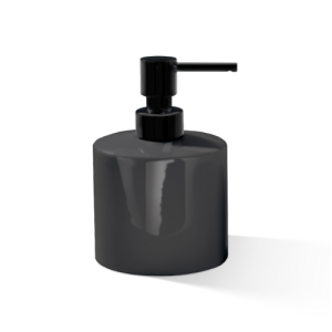 Decor Walther Porzellan 0844163 DW 520 Seifenspender stehendes Porzellan schwarz/ mattschwarz