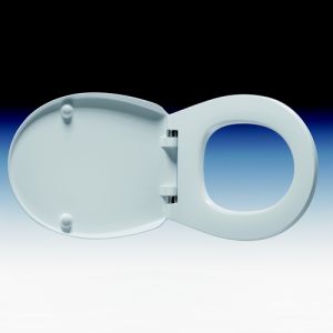 Pressalit Calmo 556273-D15999 toiletzitting met deksel pergamon