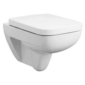 Pressalit Plan 780000-D98999 toilet seat with cover white