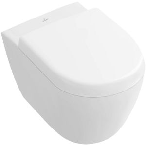 Villeroy en Boch Subway 2.0 Compact 9M69S101 WC-Sitze mit Deckel weiß
