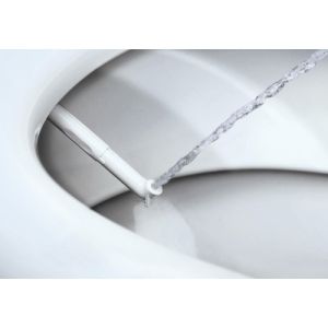 Diaqua Lavalino 31169641 toiletzitting (douchetoiletzitting) met deksel wit