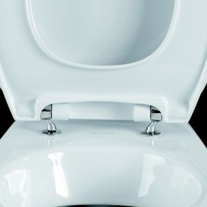 Pressalit Calmo 556273-D15999 toiletzitting met deksel pergamon