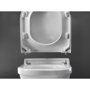 Pressalit 3 684000-D77999 toilet seat with cover white