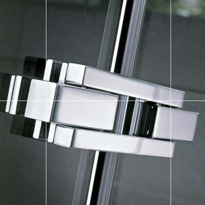 Inda Drehtür Electra 7000 RBGVS1500 dichtes Profil für mit festem Element für Nische, links, 200cm