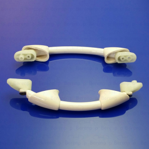 Sealskin Duka 3000 binnen- en buitengreep tbv kwartronde schuifdeur, wit *niet meer leverbaar*