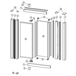 Huppe Alpha - Classics, 024008 Satz Räder