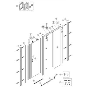 Huppe Classics 2, 027700 Magnetstreifen, Satz
