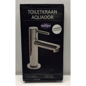 San4U 2501069 Aquador basin tap upright chrome