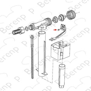 Wisa 1411988471 valve rubber (each)