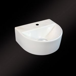 San4U 2504035 One Pack Moon fonteinset wit keramiek/ chroom