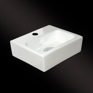 San4U 2505035 One Pack Mini Beta fonteinset wit keramiek/ chroom