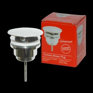 San4U 2504035 One Pack Moon fonteinset wit keramiek/ chroom