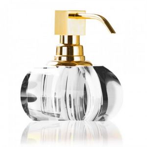 Decor Walther Crystal 0924456 KR SSP soap dispenser (gold pump) Clear Crystal
