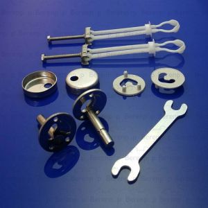 Villeroy en Boch Sentique 92205461 set verstellbar Scharniere chrom