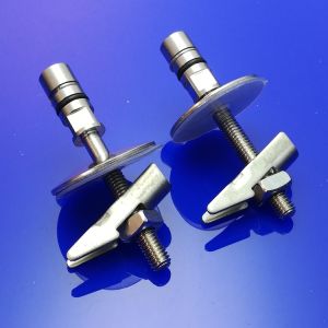 Duravit DuraStyle 0061761000 Scharniersatz für WC-Sitze DuraStyle 006379