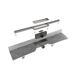 Easy Drain M-line MLINE70050 douchegoot 70cm zijuitloop