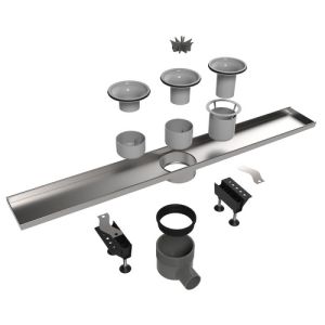 Easy Drain Multi EDM1400 douchegoot 140cm zijuitloop