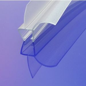 Exa-Lent Universal DS2720010 clear shower profile 2 long flaps 200cm - 10mm