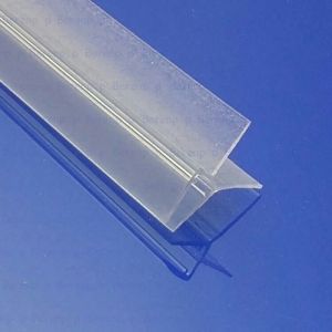 Exa-Lent Universal sample piece of shower rubber type DS41 - 2cm length and suitable for glass thickness 5mm - 2 flaps