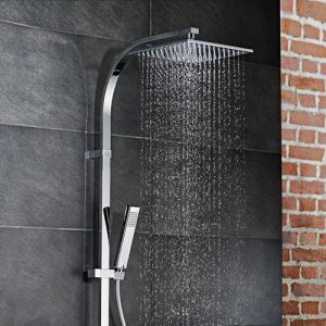 HSK AquaSwitch RS 500 rechthoekig 1001740 showerset zonder kraan chroom