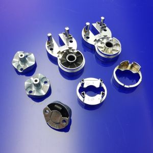 HSK E100082-2-41 draailagers voor douchedeur, boven/onder, chroom