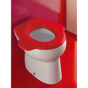 Laufen Florakids 8910320610001 toilet seat without cover red